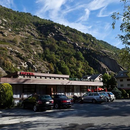 Hotel Garni Simplon Brigerbad Esterno foto