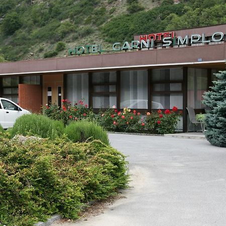 Hotel Garni Simplon Brigerbad Esterno foto